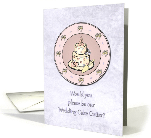 Invitation - Wedding - Cake Cutter Request card (798917)