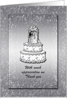 Thank You - Baker - Wedding Cake - Service Provider card