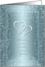Announcement - Elopement - Two Hearts card