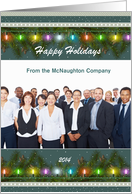 Season’s Greetings - Business - String of Lights card