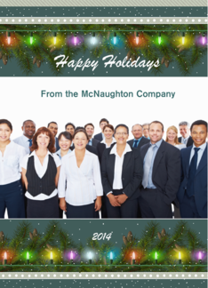 Season's Greetings - Business - String of Lights
