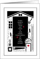 Congratulations - Home Remodel - Renovation card