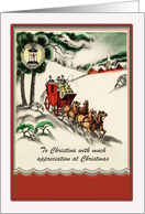 Christmas - Nail Technician - Sleigh Ride card