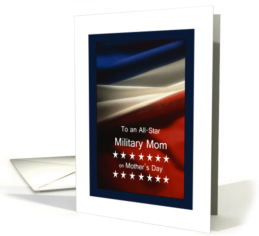 Military Mom on Mother's Day card (924591)