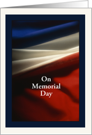 Memorial Day - USA - American Flag card