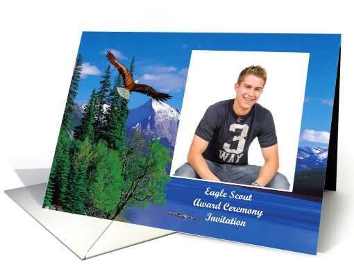 Eagle Scout - Award Ceremony Invitation - Landscape card (951321)