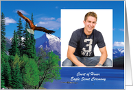 Invitation - Eagle Scout - Court of Honor Ceremony card