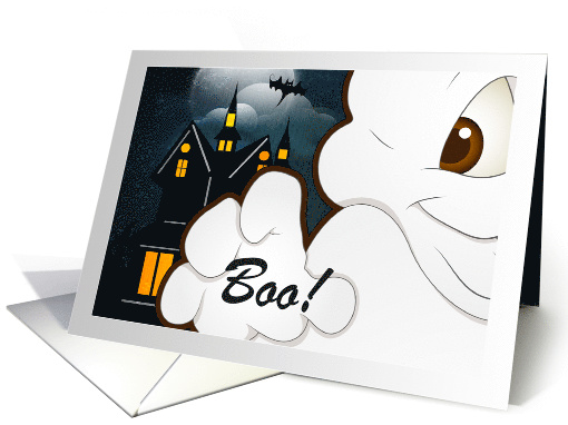 Halloween - Grandson - Ghost House card (956177)