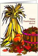 Thanksgiving - Mother - Autumn Theme card