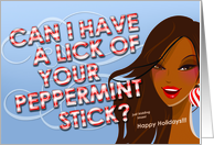Peppermint Stick card