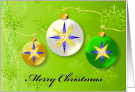 Holiday Decorations card