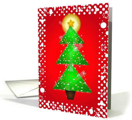Christmas Tree card (293730)