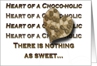 Choco-holic Friendship Card