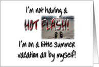 Hot Flash? NOT!