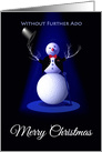 The Great Snowman Entertainer card