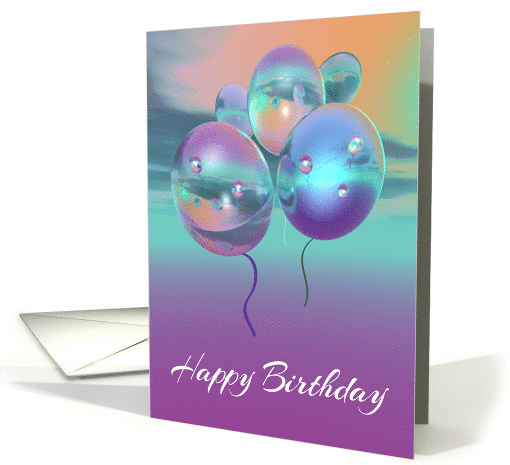 Balloons Up and Away card (1464680)