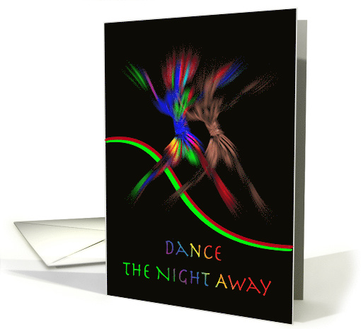 Lets All Tango and Dance The Night Away Invitation card (1467406)