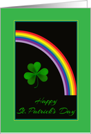 A Lucky Rainbow For St Patrick’s Day card