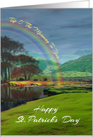 An Irish Countryside St Patrick’s Day Wish card