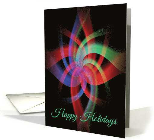 Colorful Kaleidoscope Ribbons card (1467984)