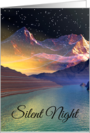 Silent Night Rocky Mountain Serenity card