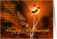Ghosts, Demons, Bats And Ghouls, Jack-O-Lanterns Won’t Be Fooled card