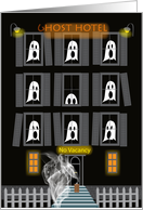 Welcome To The Ghost Hotel card