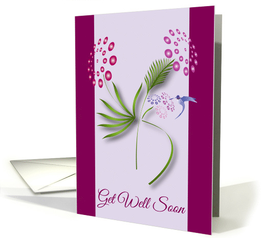 A Magical Get Well Soon With A Hummingbird Touch card (1473734)