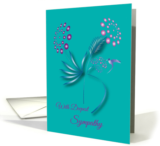 Peaceful Colors In A Hummingbird's World card (1473786)