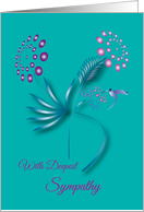 Peaceful Colors In A Hummingbird’s World card