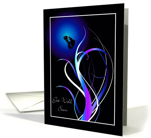 Midnight Butterfly card (378380)