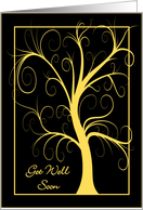 Get Well Tree card