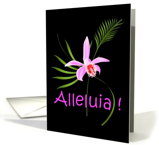 Alleluia card (436357)