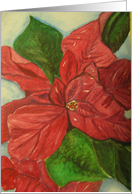 POINSETTIA card
