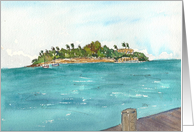 Hotel on the Cay card