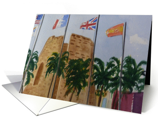 The Old Mill, St. Croix card (635317)
