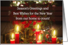 Season’s Greeting card