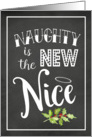 Naughty is the New Nice Christmas card