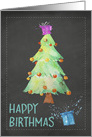 Happy Birthmas, Birthday on Christmas, Christmas Birthday card