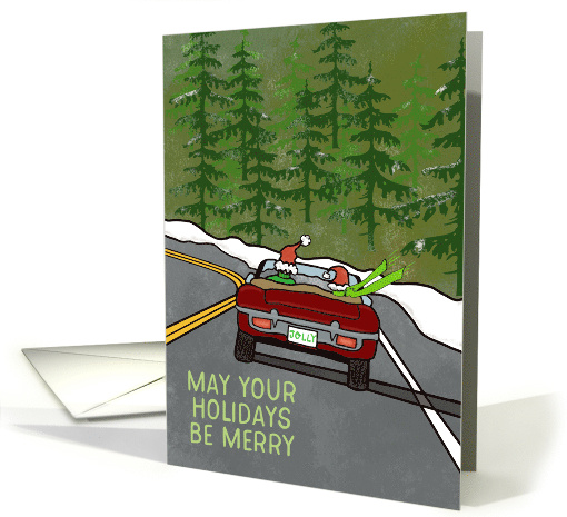 Santa Driver Holiday card (1840294)
