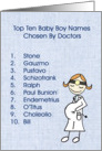 Doctor’s Baby Boy Names card