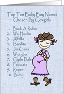 Cowgirl Baby Boy Names card