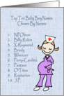 Nurse Baby Boy Names card