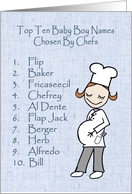 Chef Baby Boy Names card
