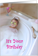 Birthday Pamper card