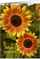 Mother’s Day Sunflowers card