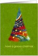 Groovy Christmas card