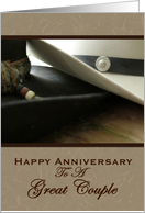 Couple Anniversary card