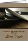 Couple Anniversary card