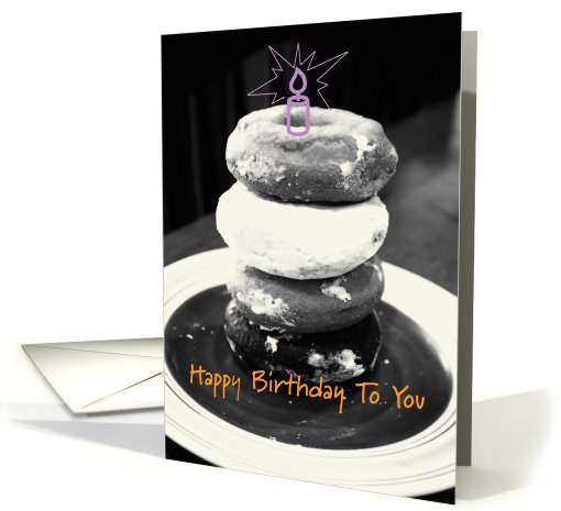 Birthday Donuts card (536650)